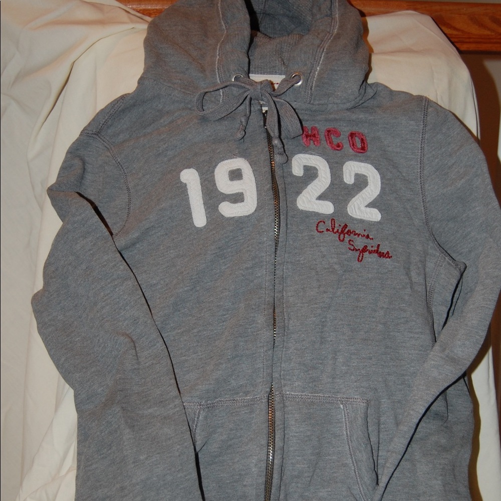 Juniors Holister Zip Up Hoodie